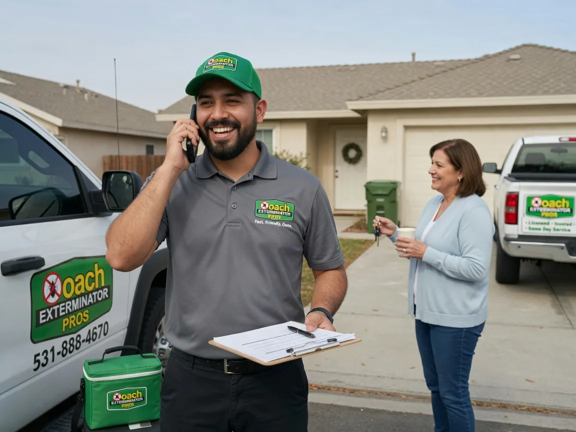 Pest Control Roach Exterminator Houston, OH FAQs